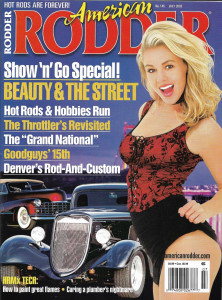 AMERICAN RODDER 2002 JULY - THE THROTTLER, GRAND NATIONAL, DENVER ROD & CUSTOM